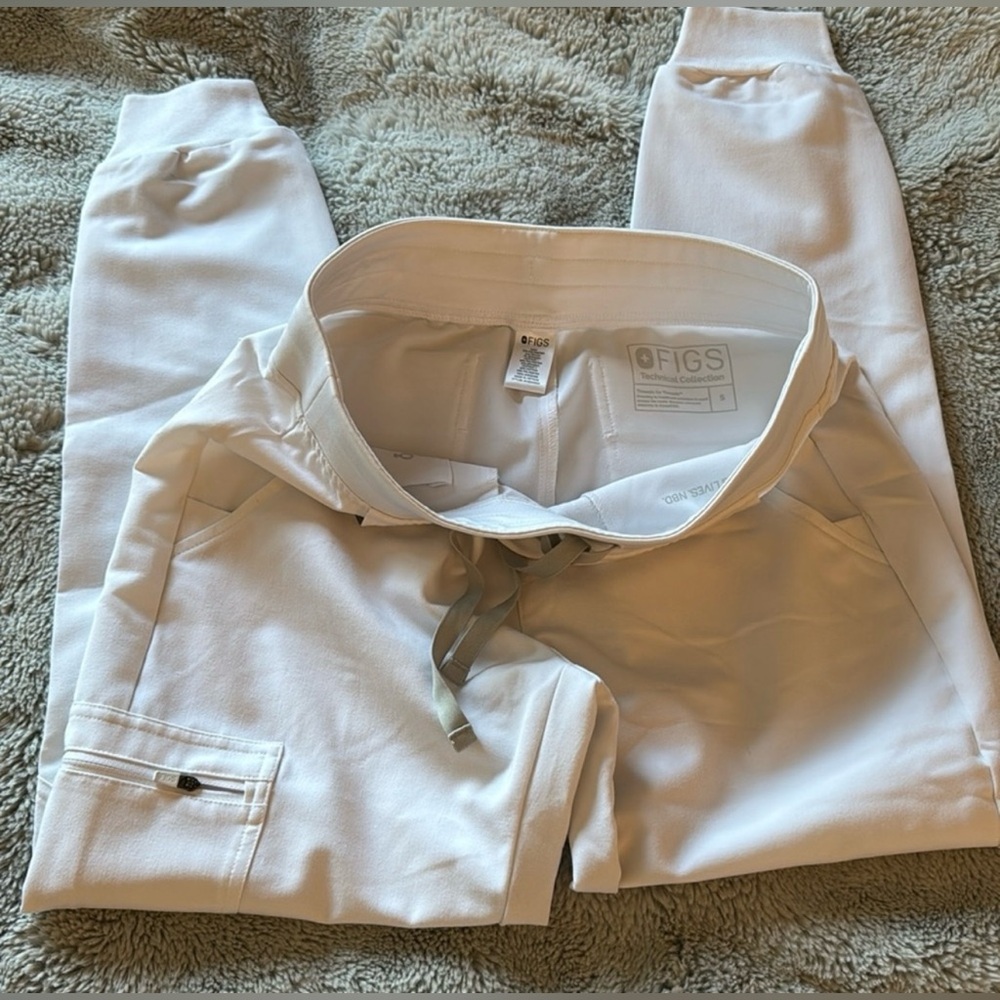 Figs white Zamora jogger